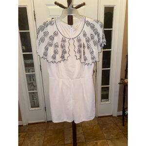 Women's Maya Jumpsuit White Size 12